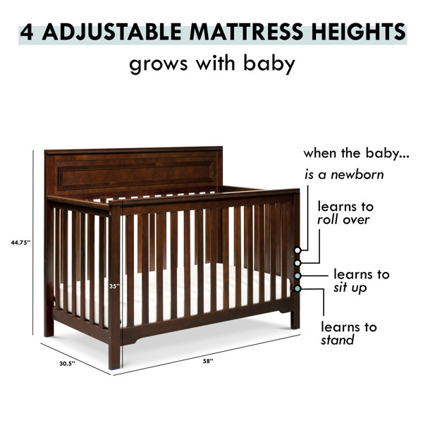 DaVinci Autumn 4in1 Convertible Crib & Reviews Wayfair